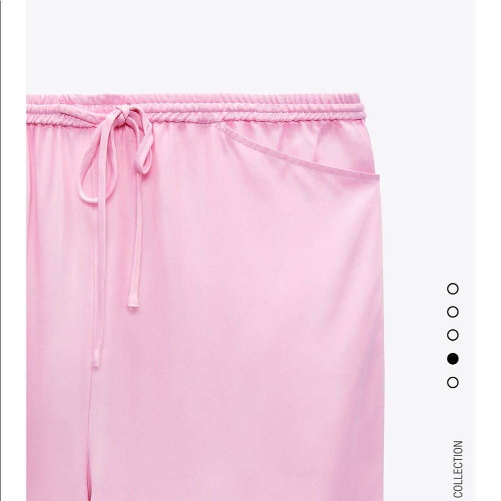 NEW WITH TAGS!! Size small satin Zara pants
